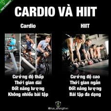 Sự khác biệt giữa Cardio Và HIIT
